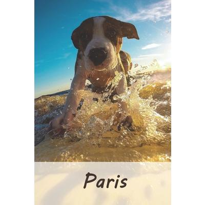 ParisTagebuch / Journal Personalisiertes Notizbuch Paris - individuelles Namensbuch mit Hu