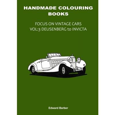 Handmade Colouring Books - Focus on Vintage Cars Vol | 拾書所