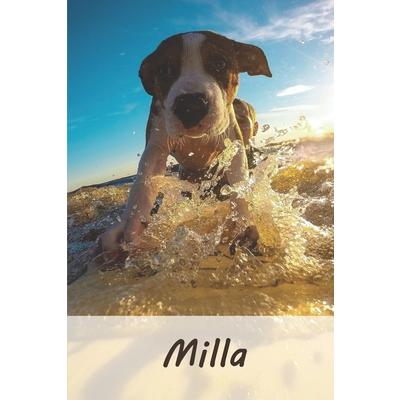 MillaTagebuch / Journal Personalisiertes Notizbuch Milla - individuelles Namensbuch mit Hu
