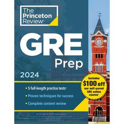 Princeton Review GRE Prep, 2024