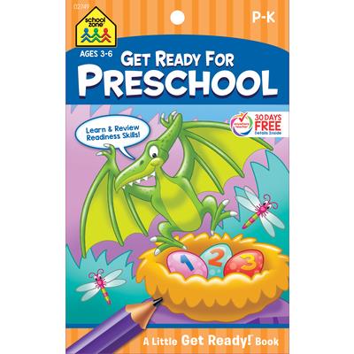 School Zone Get Ready for Preschool! Tablet Workbook