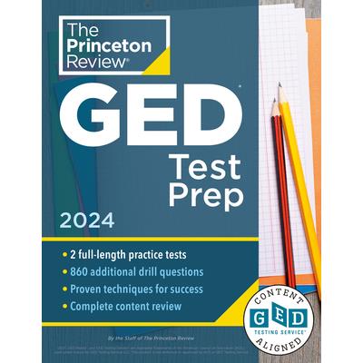 Princeton Review GED Test Prep, 2024