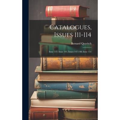 Catalogues, Issues 111-114; issue 137; issue 141; issues 147-148; issue 151 | 拾書所