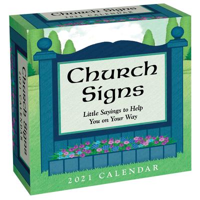 Church Signs 2021 Day-To-Day Calendar