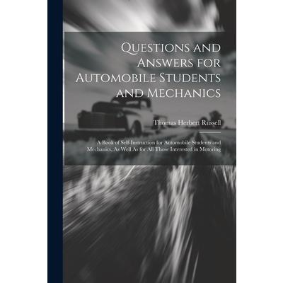 Questions and Answers for Automobile Students and Mechanics | 拾書所