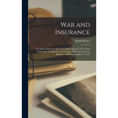 War and Insurance | 拾書所