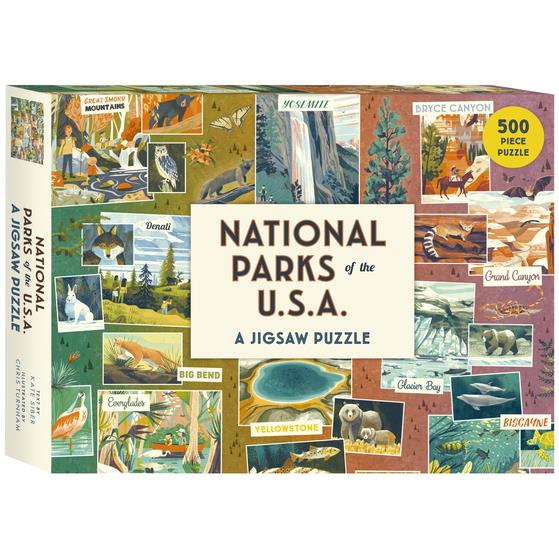 National Parks of the USA a Jigsaw Puzzle