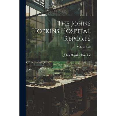 The Johns Hopkins Hospital Reports; Volume 1920 | 拾書所