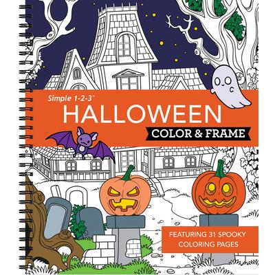 Color & Frame - Halloween (Coloring Book) | 拾書所