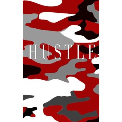 Hustle Red camouflage Writing Drawing Journal