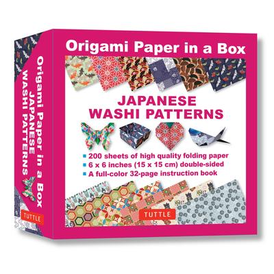 Origami Paper in a Box - Japanese Washi Patterns | 拾書所