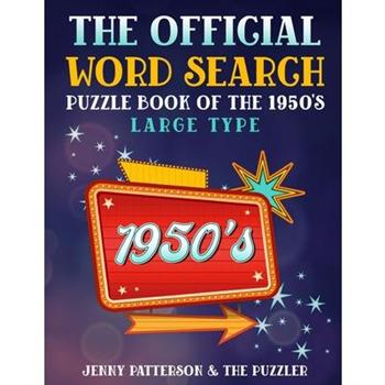 The Official Word Search Puzzle Book of the 1950’s