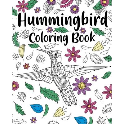 Hummingbird Coloring Book | 拾書所