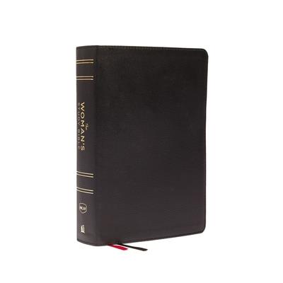 The Nkjv, Woman’s Study Bible, Genuine Leather, Black, Red Letter, Full-Color Edition