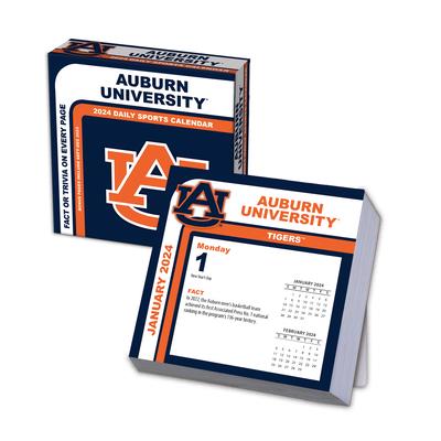 Auburn Tigers 2024 Box Calendar | 拾書所