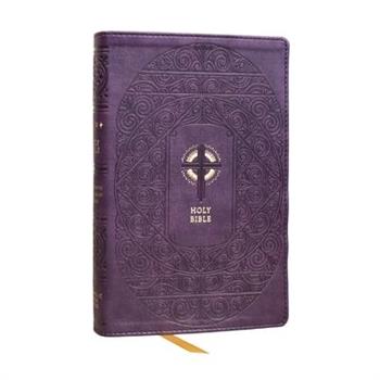 Nrsvce Sacraments of Initiation Catholic Bible, Purple Leathersoft, Comfort Print