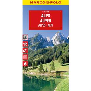 Alps Marco Polo Map