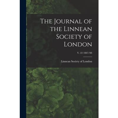 The Journal of the Linnean Society of London; v. 22 1887/88