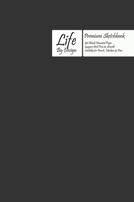 Premium Life by Design Sketchbook with Uncoated (75 gsm) Paper, Gray Cover