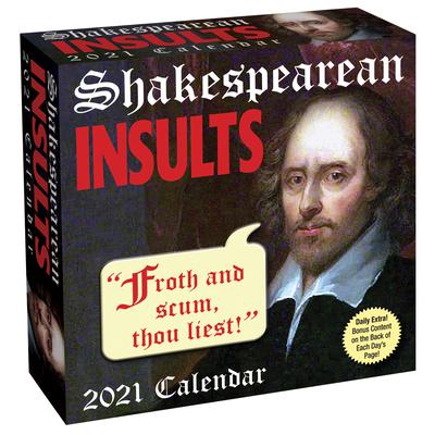 Shakespearean Insults 2021 Day-To-Day Calendar