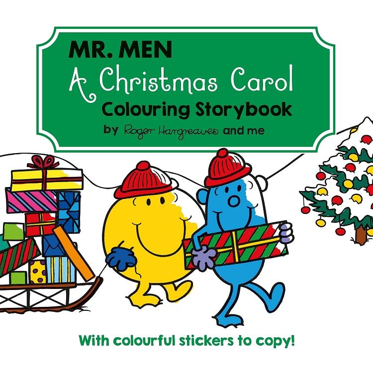 Mr Men A Christmas Carol Colouring Storybook
