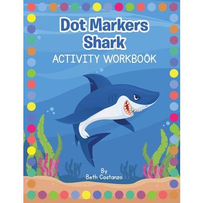 Dot Markers Shark Activity Workbook