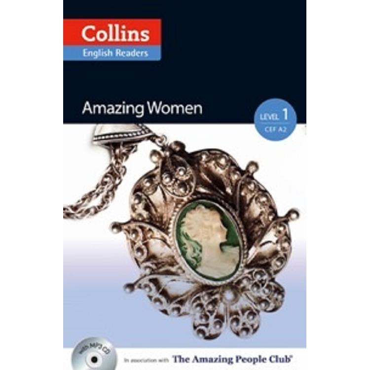 Collins English Readers Level 1：Amazing People-Amazing Women with CD