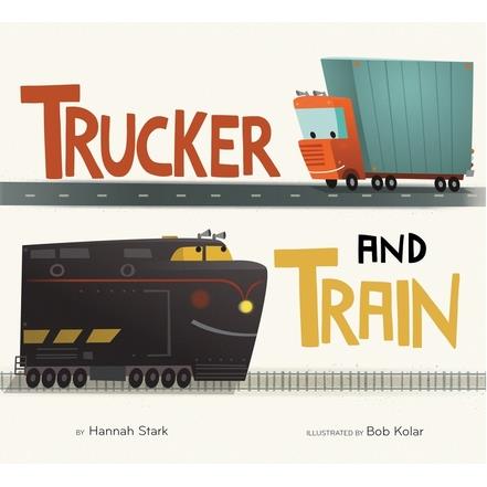 Trucker and Train (Board Book)
