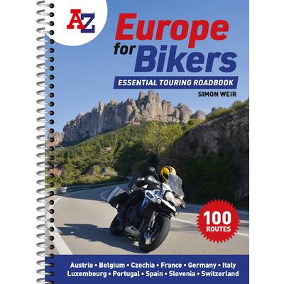 A-Z Europe for Bikers