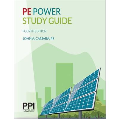Ppi Pe Power Study Guide, 4th Edition - A Comprehensive Study Guide for the Closed-Book Ncees Pe Electrical Power Exam