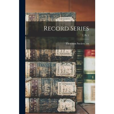 Record Series; 2, pt. 1