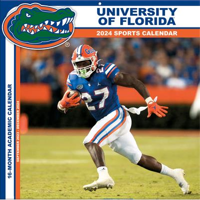 Florida Gators 2024 12x12 Team Wall Calendar