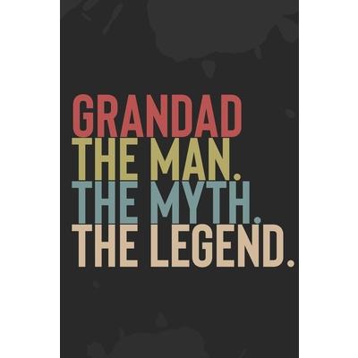 Mens Grandad The Man The Myth The Legend