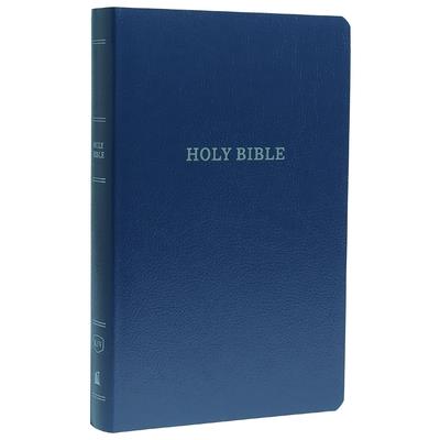 KJV, Gift and Award Bible, Imitation Leather, Blue, Red Letter Edition