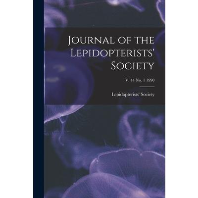 Journal of the Lepidopterists’ Society; v. 44 no. 1 1990