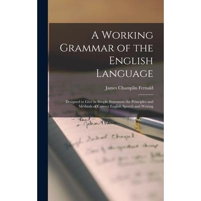 A Working Grammar of the English Language | 拾書所