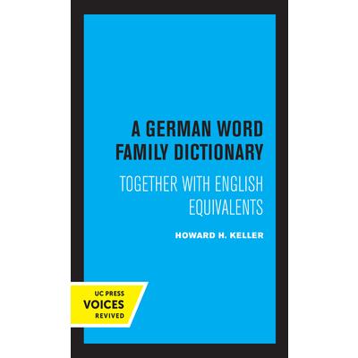A German Word Family Dictionary | 拾書所
