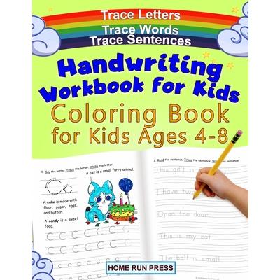 Handwriting Workbook for Kids Coloring Book for Kids Ages 4-8