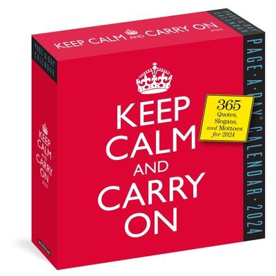 Keep Calm and Carry on Page-A-Day Calendar 2024 | 拾書所