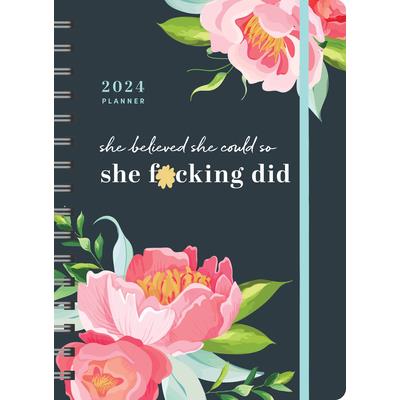 2024 She Believed She Could So She F*cking Did Planner