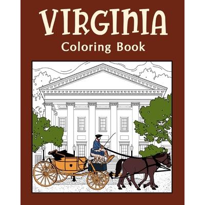 Virginia Coloring Book, Adult Coloring Pages | 拾書所