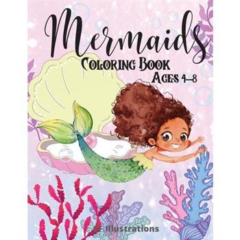 Mermaids coloring book