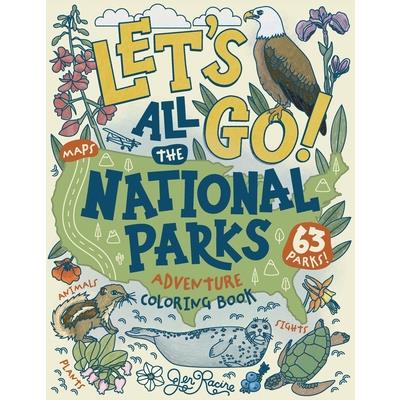 Let's Go! All the National Parks Adventure Coloring Book | 拾書所