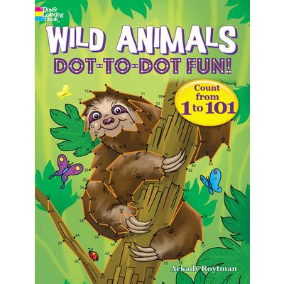 Wild Animals Dot-To-Dot Fun!