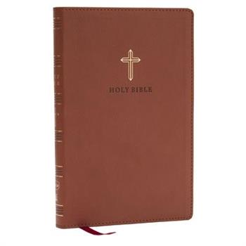 NKJV Holy Bible, Ultra Thinline, Brown Leathersoft, Red Letter, Comfort Print