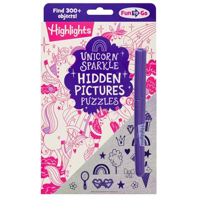 Unicorn Sparkle Hidden Pictures Puzzles