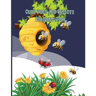 Cute Bugs and Insects Coloring Book
