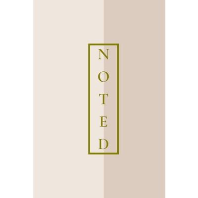 Noted Notebook Softcover Purity Gloss