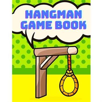 Hangman Game Book - Hangman Games For Kids Activity Book, Puzzle Game Book for Kids