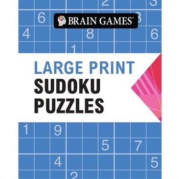 Brain Games - Large Print Sudoku Puzzles (Arrow - 384 Pages)
